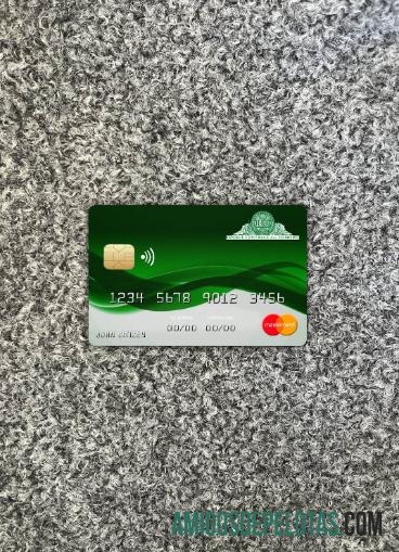 Comores Sanduk Bank Mastercard Photolook Frente modelo